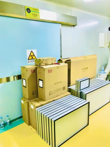 亞定（dìng）點醫院高效過濾器